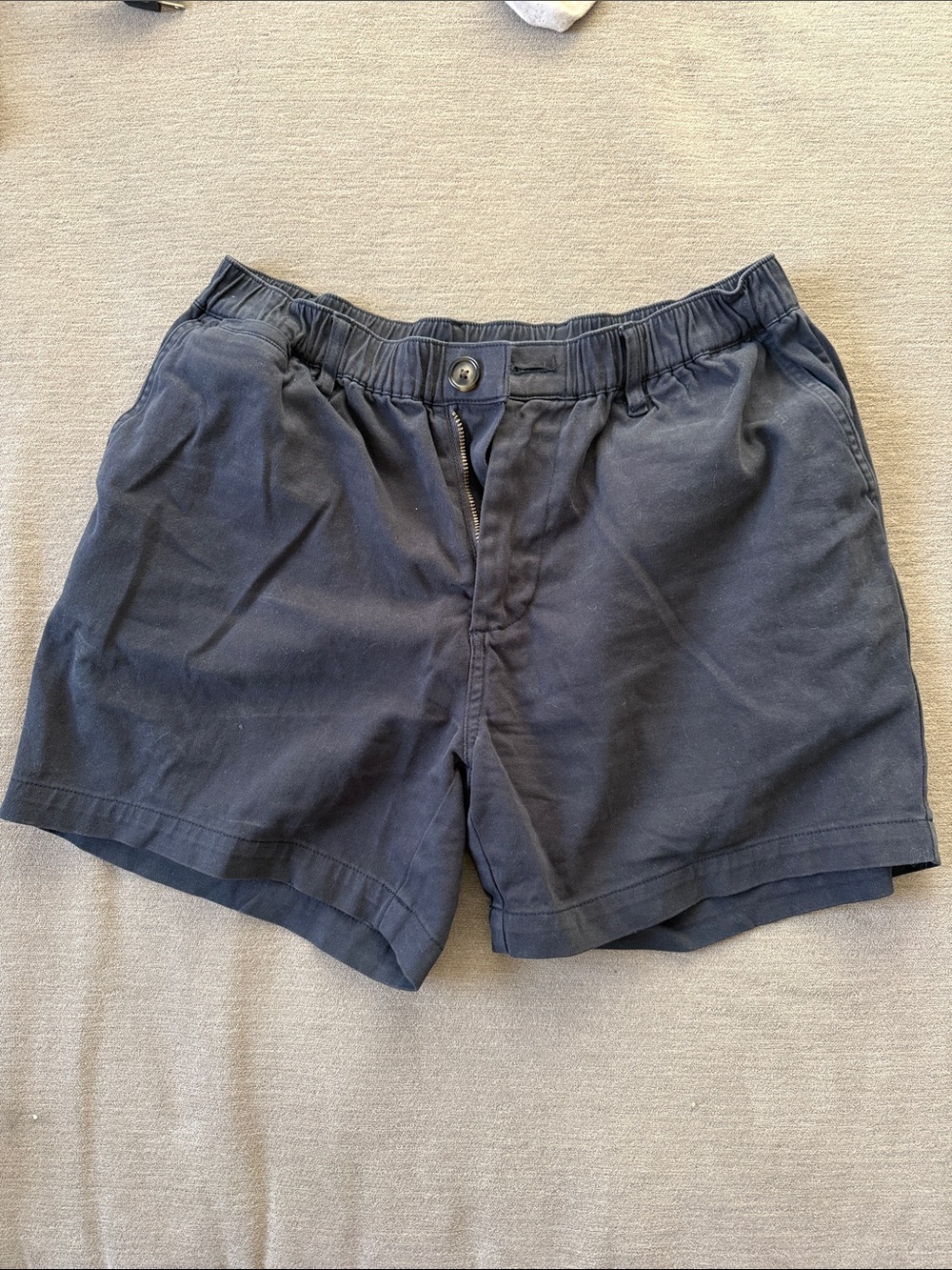 Cove USA Dark Navy Flat Front Casual Shorts